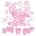 thumbnail image 2 of Womens Lilo & Stitch Hug It Out T Shirt, 2 of 4
