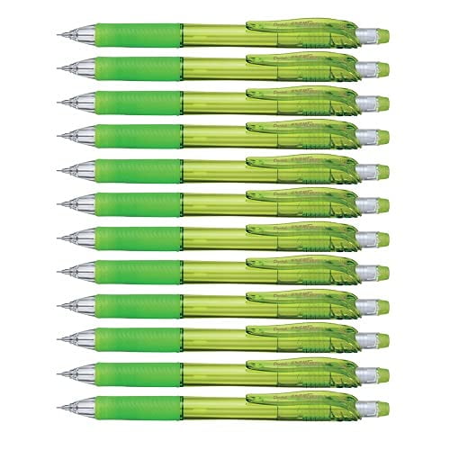 Pentel Dallas Pen Company Pencil 7mm Energize-X, Green (PL107K)
