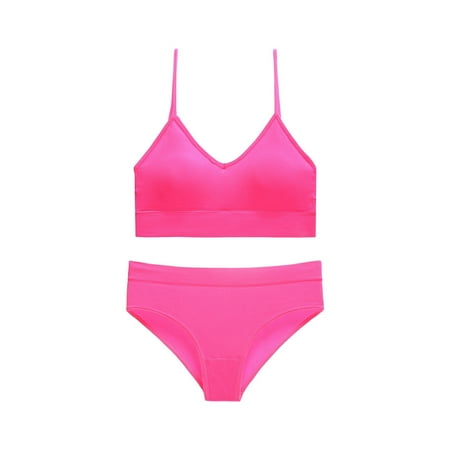 pstuiky Bra  Women s Underwear Without Steel Rings Sports Suspender Sexy Bra Tank Top Pants Set Nursing Bra Underwear Hot Prices