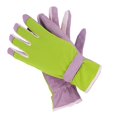 thumbnail image 4 of Guantes de trabajo de jardín Vhermosa Tela Oxford resistentes a cortes y puñaladas Púrpura Verde M, 4 of 8
