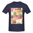 thumbnail image 4 of Bingfone Succulent And Cactus Men'S Loose Fit Short-Sleeve Pocket T-Shirt, 4 of 7