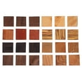 thumbnail image 1 of Wood Pieces For Epoxy Resin Assorted Color 24Pcs 1.2X1.2X0.4In, 1 of 5