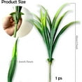 thumbnail image 2 of BITOUSHI 12 Pcs Outdoor Fake Plants UV Resistant Artificial Tall Grass Plants Faux Tropical Bushes Fall Winter Summer Planters Yard Patio Front Porch Decor Plastic Greenery Decoration - Green, 2 of 7
