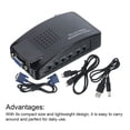thumbnail image 3 of Uxcell BNC to VGA Adapter Video Cable Box Power Supply 1xS-Video 1xVGA Cable for CCTV Camera, Laptop, DVD, HDTV, Monitor, 3 of 4