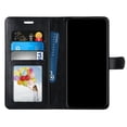 thumbnail image 4 of For Motorola Moto G Play XT2093DL 2021 Wallet Pouch Cover Cell Phone Case - Marble Black, 4 of 5