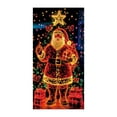 thumbnail image 2 of Adornos navideños, adornos navideños, regalos navideños, puerta fluorescente navideña, cubierta de puerta de ancho, fondo de nailon, 2 of 6