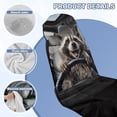 thumbnail image 6 of XYZCANDO Raccoon Car Seat Towel Sports Towels Seats Protection for Gym Workout Running Swimming Beach and Hiking Waterproof and Sweatproof Towel Seat Covers Easy to Store, 6 of 7