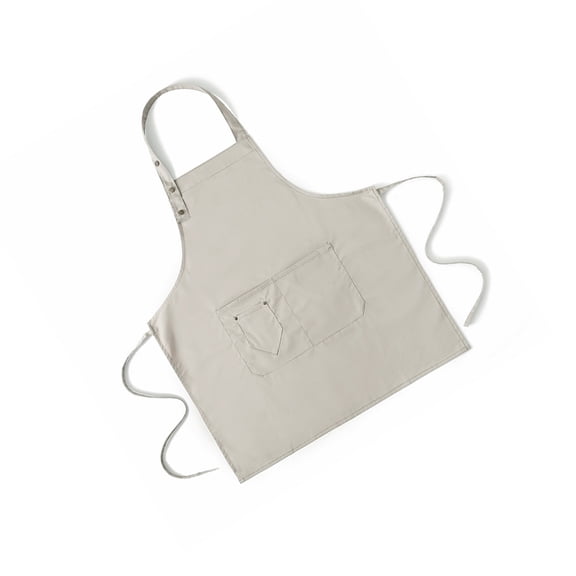 Canvas Tool Storage Apron With Front Pocket For Efficient Wood Shavings Collection And Adjustable Long Strap