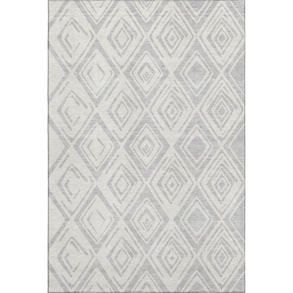 Dalyn Rugs Premium Machine Washable Mayfield AMF737 Pewter 3' x 5' Rug
