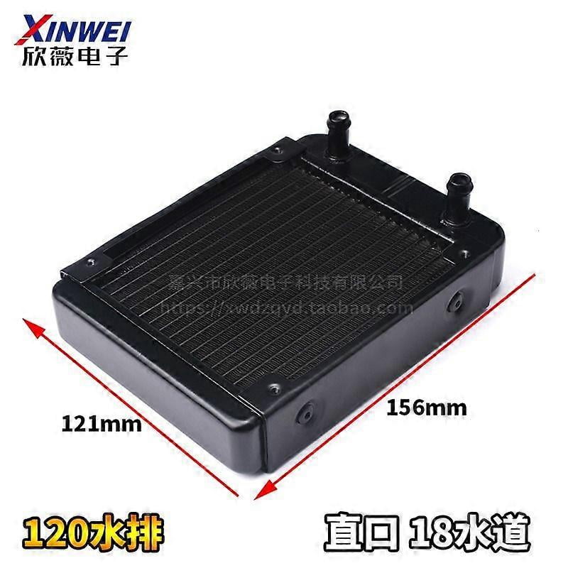Aluminum Liquid Cpu Cooler Water Cooling Radiator Computer Replacement ...