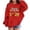 Red, variant on Kids Boys Girls Hooded Jacket Cartoon Prints Hoodie Sweatshirt Toddler Child Pullover Zip up Sweatshirt Men