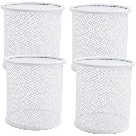 Pen Holder Mesh Pencil Holder Metal Pen Holder Cup Pencil Cup Holder For Desk...