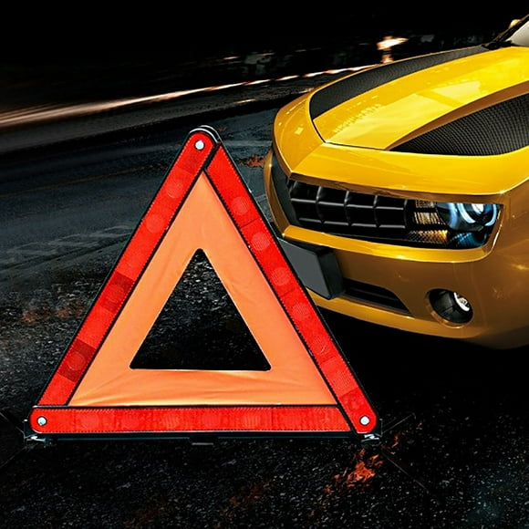 Foldable ReflectiveEmergency Fault Sign for Cars - Bright, Foldable and Easy to Install - Suitable for Road Construction and Emergencies