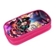 thumbnail image 2 of Demon Slayer Big Capacity Pencil Case, Large Storage Pencil Pouch Pen Case Bag with Zipper, Pencil Caser, 2 of 5