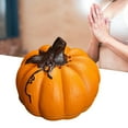 thumbnail image 1 of Soporte de incienso de cerámica perfecl quemador de incienso calabaza amarillo, 1 of 8