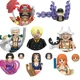 thumbnail image 2 of X0356 X0355Gol D Roger Serie de anime japonés Dibujos animados Bloques de construcción Mini figuras Cabezas Juguetes para niños One Piece Luffy Zoro, 2 of 5