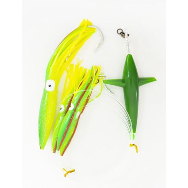 BLUEWING Daisy Chain Big Game Daisy Bird Bulb Squid Trolling Bird Tuna Lures Fishing Teasers for