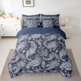 thumbnail image 2 of Homewish Boho Paisley 7-Piece Twin Bedding Set - Bohemian Exotic, 2 of 8