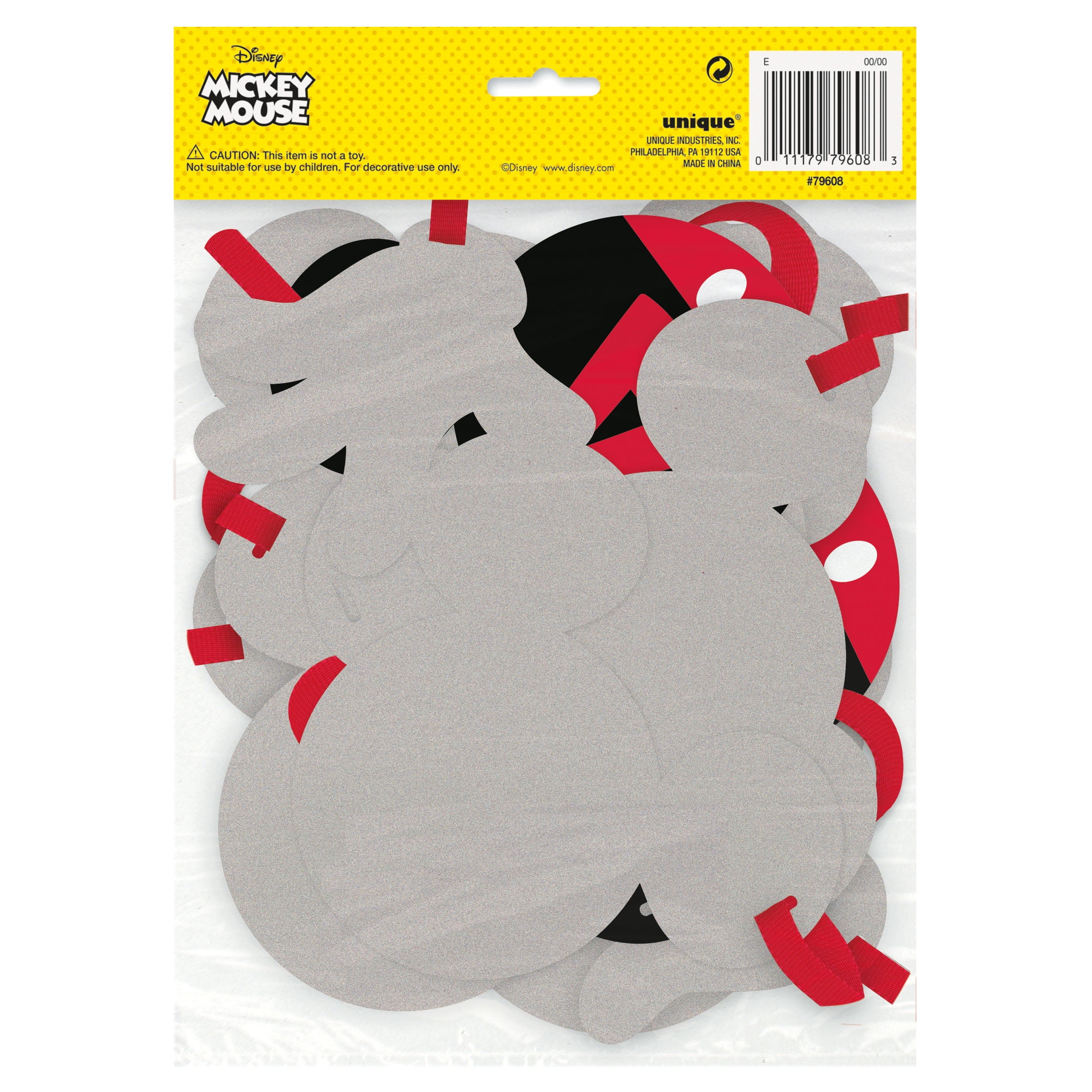 Mickey Mouse Birthday Banner, 7.5ft