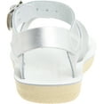 thumbnail image 3 of Salt Water Sandals 1712-SILVER: by Hoy Shoe Surfer Silver Sandal (2 M US Little Kid), 3 of 7
