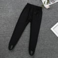 thumbnail image 7 of MSemis Kids Girls Stirrup Leggings Athletic Dance Gym Compression Pants, 7 of 7