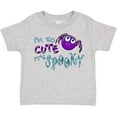 thumbnail image 3 of Inktastic I'm So Cute Its Spooky Cute Halloween Spider Boys or Girls Toddler T-Shirt, 3 of 5