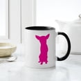 thumbnail image 4 of CafePress - Chihuahua Silhouette - 11 oz Ceramic Mug - Novelty Coffee Tea Cup, 4 of 4