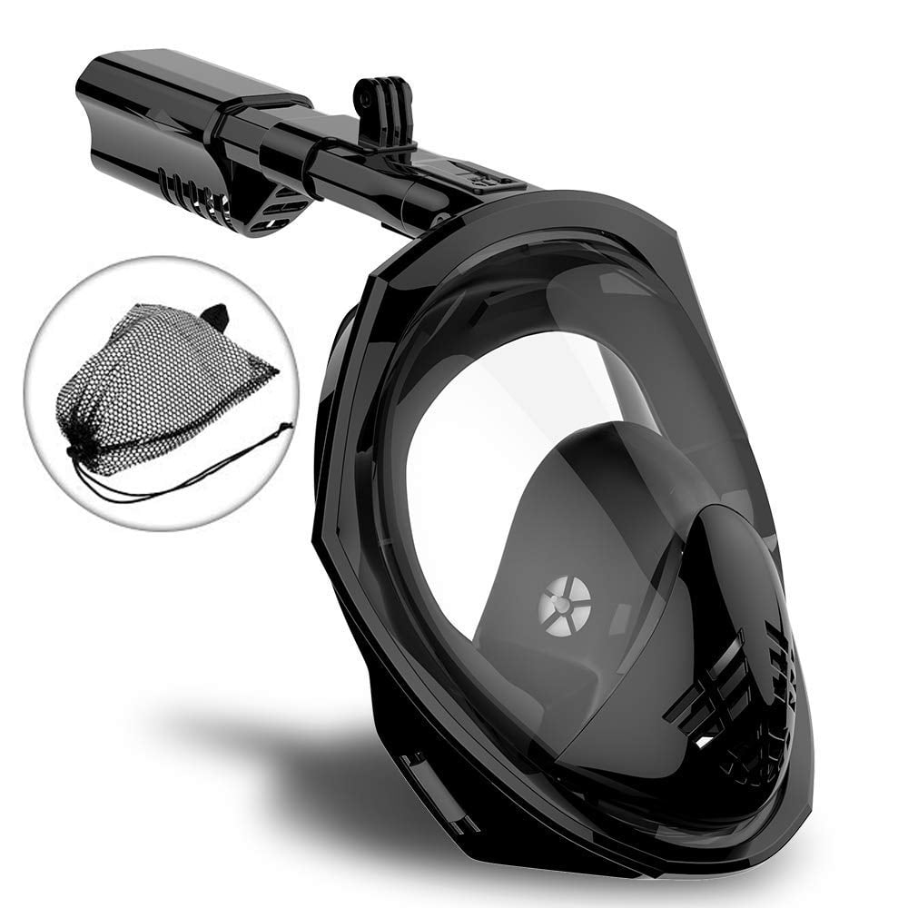 Stanz (TM) Snorkel Mask Full Face, Panoramic 180°View Design, Anti