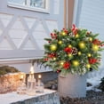 thumbnail image 6 of Christmas Glowing Christmas Tree Christmas Planter Filler Planter Christmas Holiday Planter Filler Outdoor Decorations Lighted Faux Xmas Trees With Tripod Stake Practical, 6 of 7