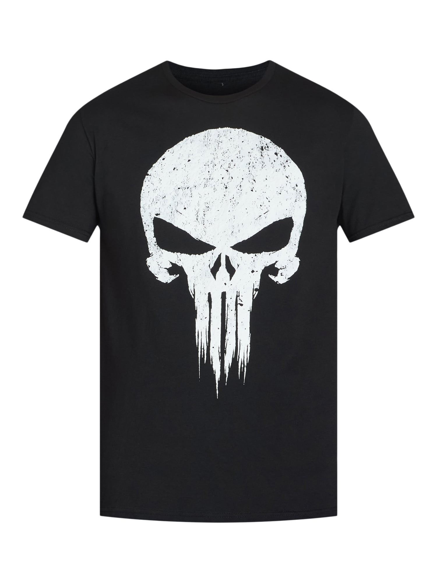 Marvel’s Punisher Skull Men’s & Big Men's Graphic Tee Shirt, Sizes S-3XL