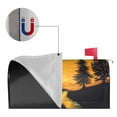 thumbnail image 5 of Daiia Sunset River Pine Trees Mailbox Cover , Magnetic Welcome Mailbox Wraps Post Letter Box Cover for Garden Yard Home Decor-25.5x21 in, 5 of 7