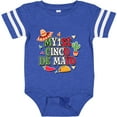 thumbnail image 3 of Inktastic My 1st Cinco De Mayo with Sombrero Red Chili Pepper Taco and Cactus Boys or Girls Baby Bodysuit, 3 of 5