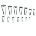 thumbnail image 2 of 14PCS Stainless Steel Caulking Nozzle Kit-5-35mm Finisher Applicator Tool for Kitchen,Bathroom,Windows & Doors 45° Angled Muzzle for Sealing & Filling, 2 of 9