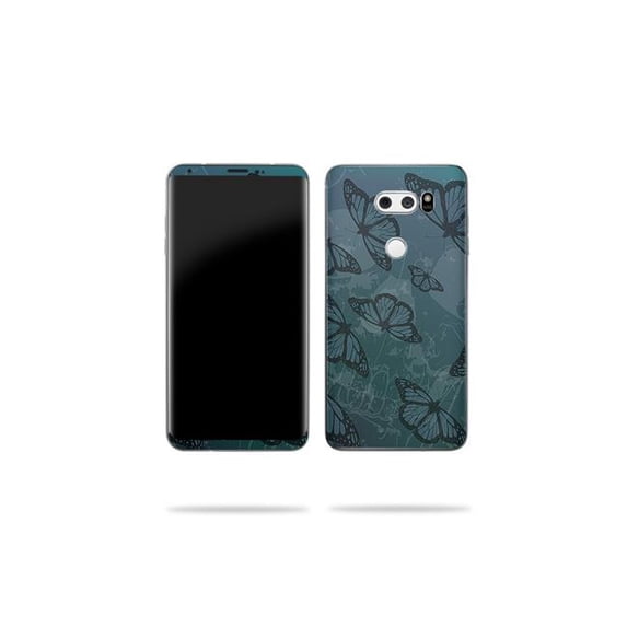 MightySkins LGV30-Dark Butterfly Skin for LG V30 - Dark Butterfly