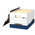 thumbnail image 1 of Bankers Box® R-Kive® - Letter/Legal, White/Blue, 1 of 4