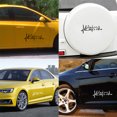 thumbnail image 2 of Opolski Musical Note Heartbeat Auto Decal Self-adhesive Sticker Car Body Window Decor, 2 of 9