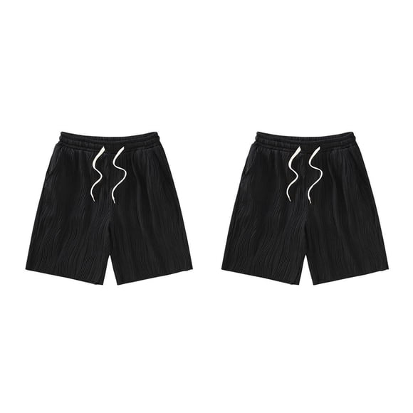 Minnieouse Pantalones de encaje de hielo, pantalones cortos sueltos, traje de hombre, piel lavable a la moda, cierre para niño, mujer Unisex, Type7 NO7