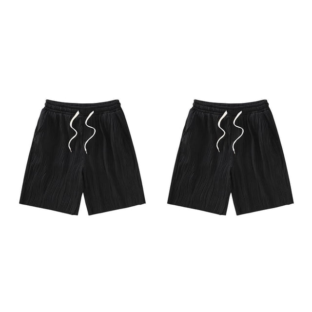 Minnieouse Pantalones de encaje de hielo, pantalones cortos sueltos, traje de hombre, piel lavable a la moda, cierre para niño, mujer Unisex, Type11 NO11