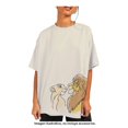 thumbnail image 1 of Playera Disney para Mujer, Manga Corta El Rey Leon Nala y Simba Fit Oversize Hueso Talla M, 1 of 4