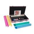 thumbnail image 5 of White Swan American Mahjong Set in Luggage-Style Pink Case - Ivory Tiles - Modern Pushers, 5 of 8