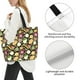 thumbnail image 3 of Balery Fruits Bolsa Tote Estilo Estético con Cremalleras, Bolsa de Hombro, Bolsa de Compras Grande y Plegable, 3 of 8
