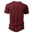 thumbnail image 4 of Big and Tall Shirts for Men Summer Mens Slub T Shirt Mens Casual Fashion Collar Short Sleeve T Shirt All Tall Shirts Cow Print Men Big And Medium Heavy Weight 3xlt M, 4 of 4