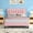Pink, variant on 4 EVER WINNER Queen Bed Frames, Queen Bed Frame with Wooden Slats Support, Queen Bed with Diamond Vertical Stripe Design, Mattress Foundation, No Box Spring Needed, Black