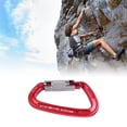 thumbnail image 3 of Carabiner Camnal Outdoor Mountaineering Lock Light Weight  DType  Main LockRed, 3 of 8