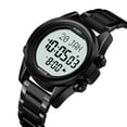 thumbnail image 3 of Mirar SKMEI Reloj digital musulmán para oración Qibla Brújula Calendario Hijri Corán Marcador Función de selección de ciudad Fecha Semana Alarma Luz de fondo 3ATM Impermeable Hombres Azan Relojes Puls SKMEI Mirar, 3 of 7