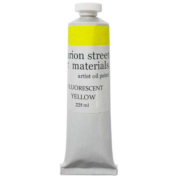 Marion Street 225ml Fluorescent Yellow Oil Paint