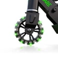 thumbnail image 4 of Melo Flare Light-Up Folding Kick Scooter for Kids Ages 2-14 Years, Green, 4 of 13