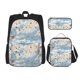 thumbnail image 1 of Fotbe Animals Travel World Map Set Escolar 3 en 1 para Niños - Mochila Duradera con Lonchera Aislante y Estuche para Lápices - Mochila Escolar para Niños y Niñas, 1 of 7