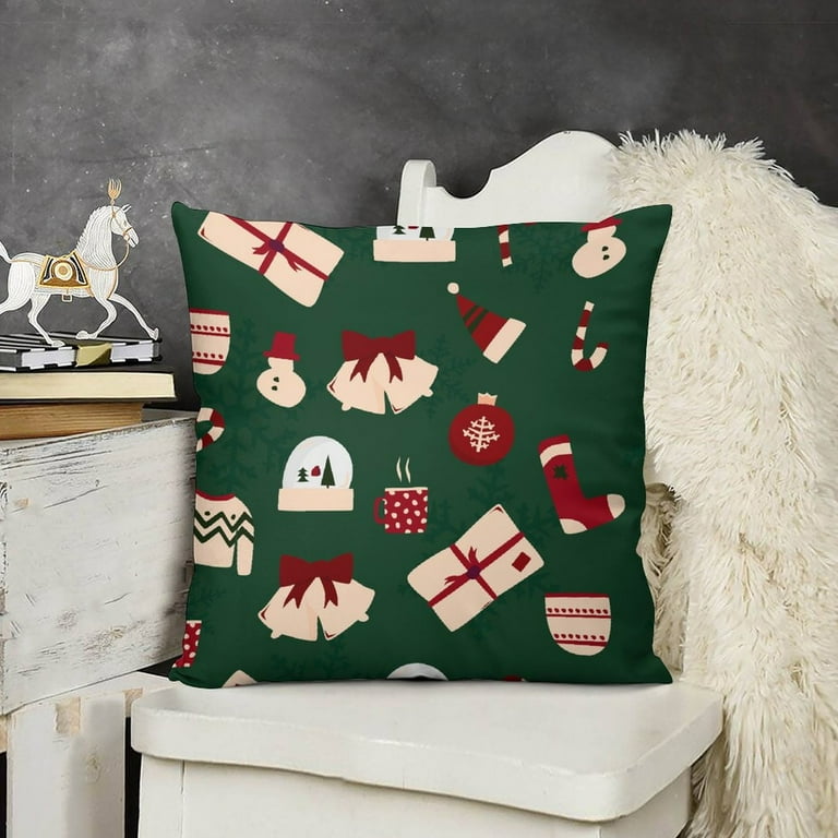 22 inch christmas pillow covers hotsell