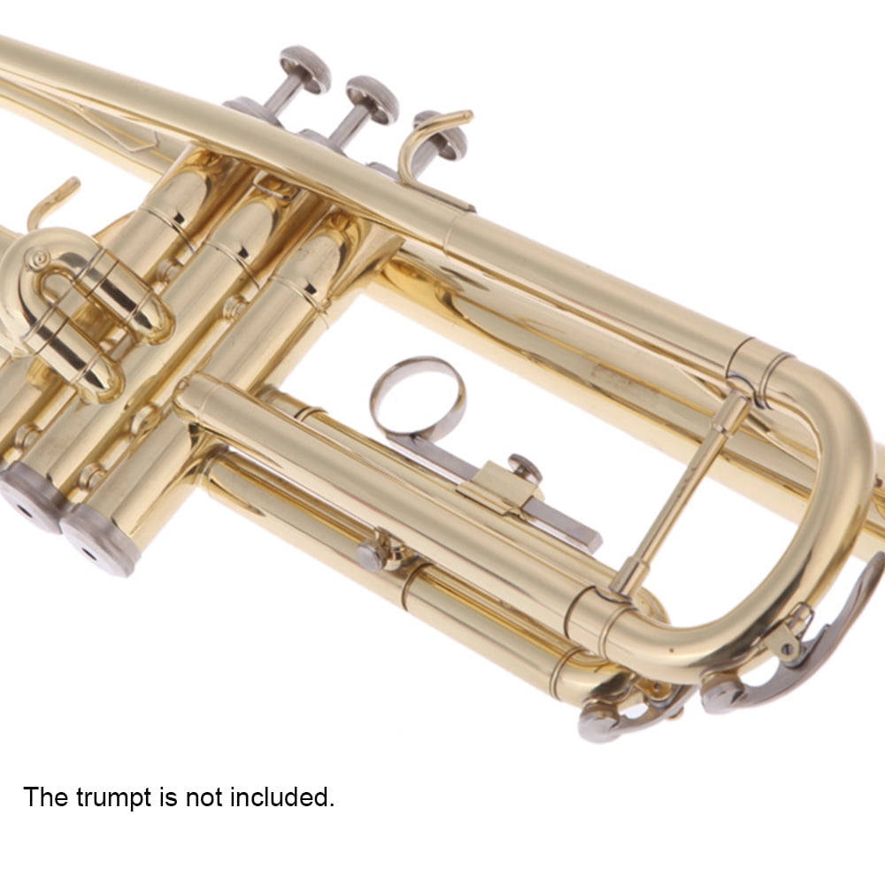 Generic Trumpet Slide Finger with Holder Trumpet Parts Accessories 75mm Length